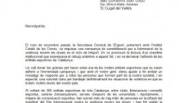 Violència envers les dones Carta Agraïment 1