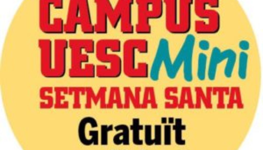 Campus SSanta 2019 Minis Solidari ara places límitades